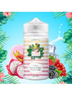 Prestige Fruits - Cotton Candy, Fruit du dragon, Fruits rouges Long Fill 20ml